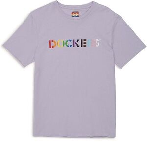 🏳️‍🌈 NEW Dockers Lavender Short Sleeve T-Shirt Medium